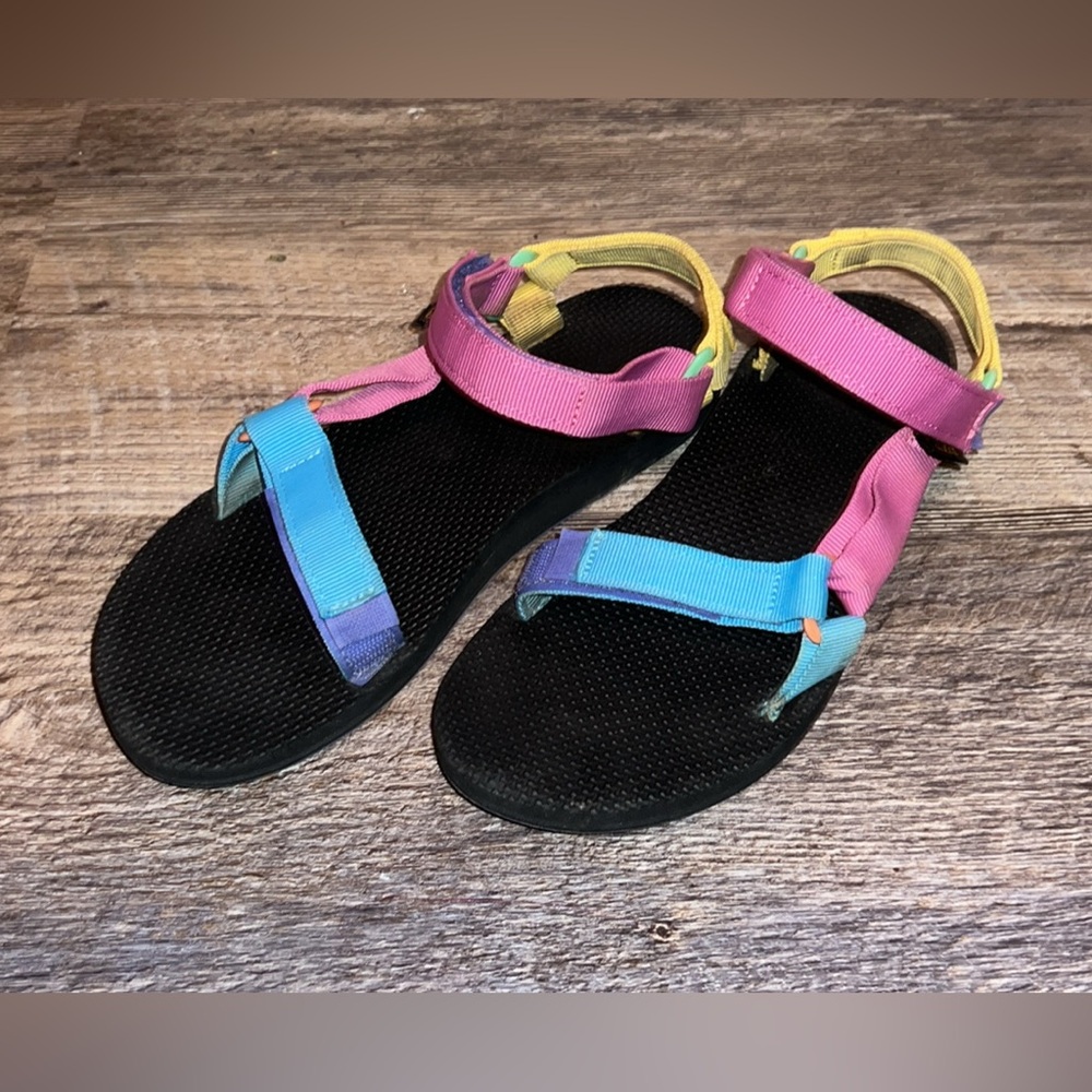 Multicolor Teva Sandals
